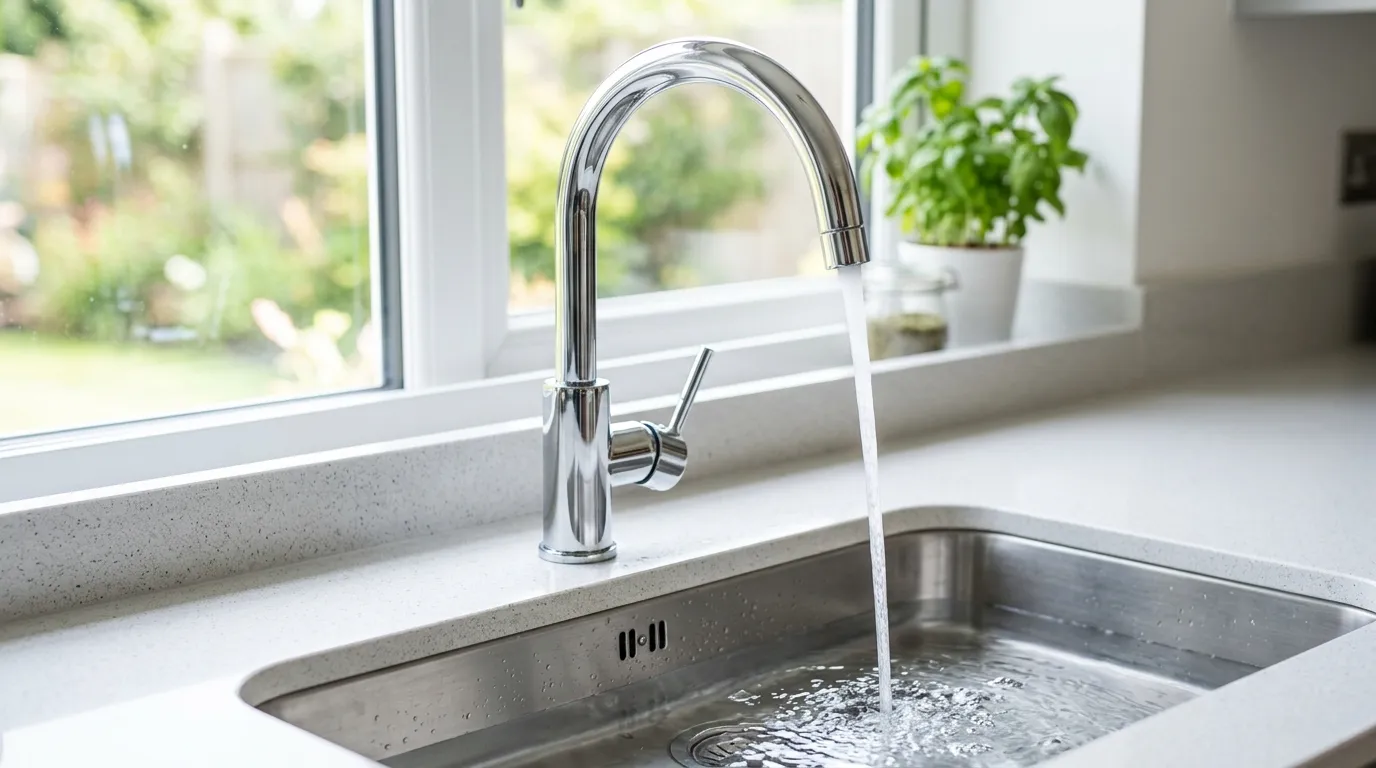 Local Plumbing Master Pros same day plumber fixing a faucet in Garrison, KY